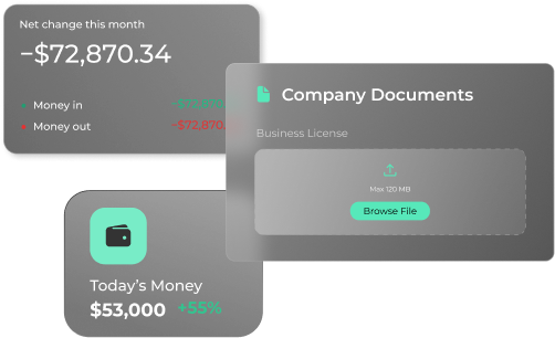 Onboarding flows and KYB/KYC support
